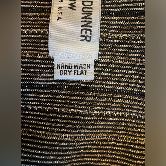 Alfred Dunner gold metallic sweater - Picture 3 of 12